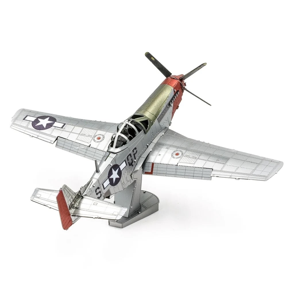 Model airplane on a white background