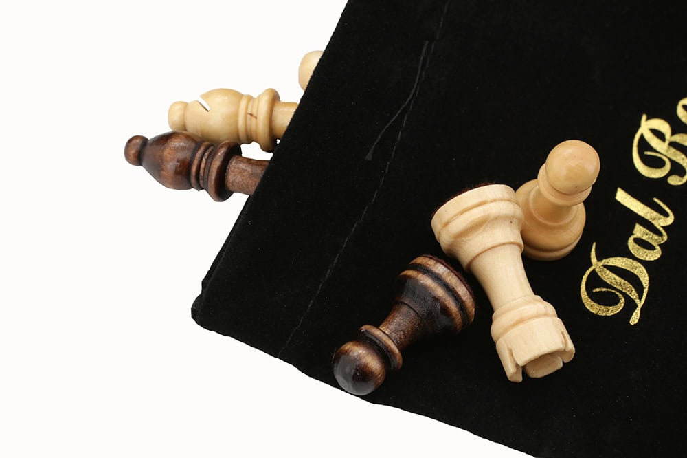 Dal Rossi Italy Folding Chess Set open