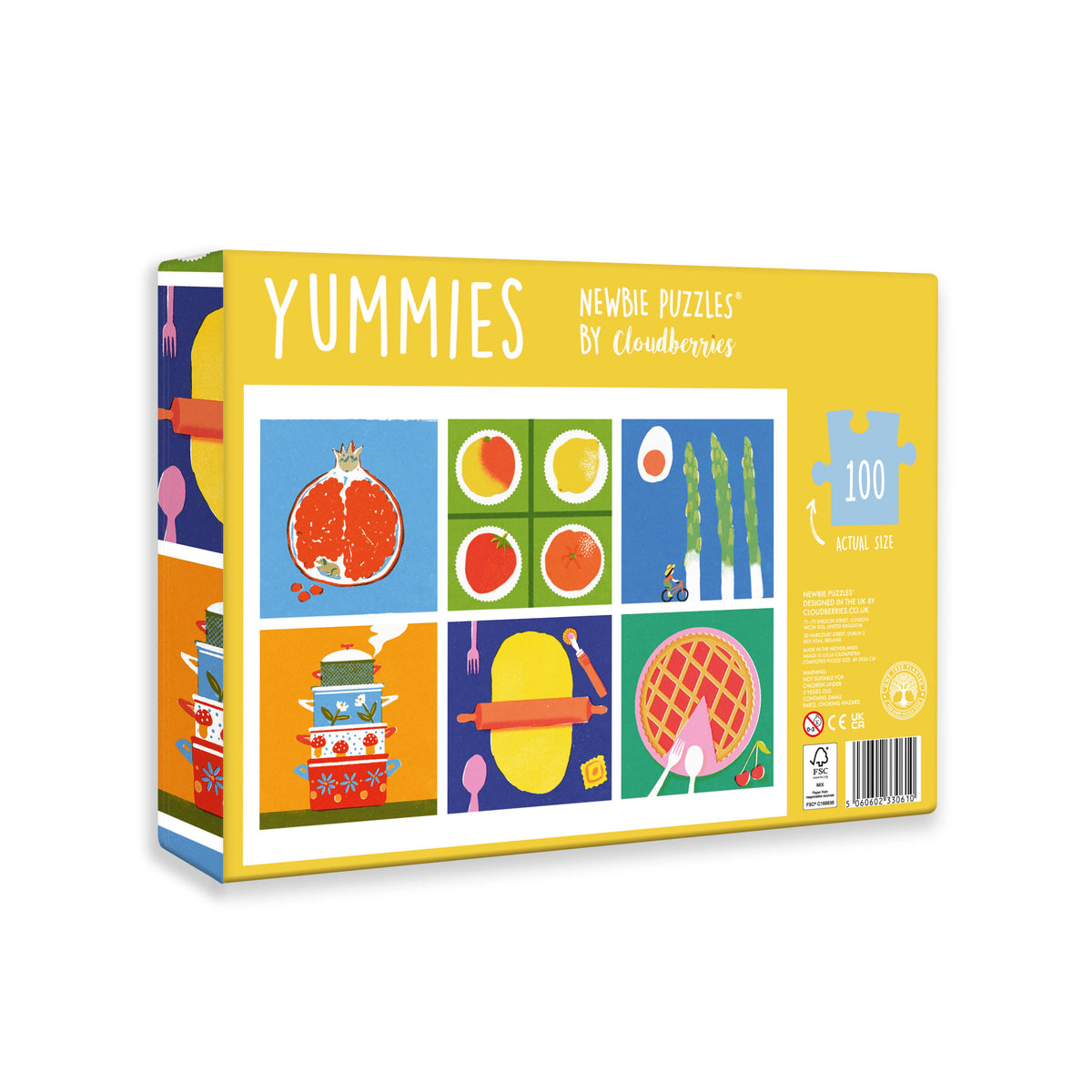 Yummies 100 Piece Jigsaw Puzzles for Kids