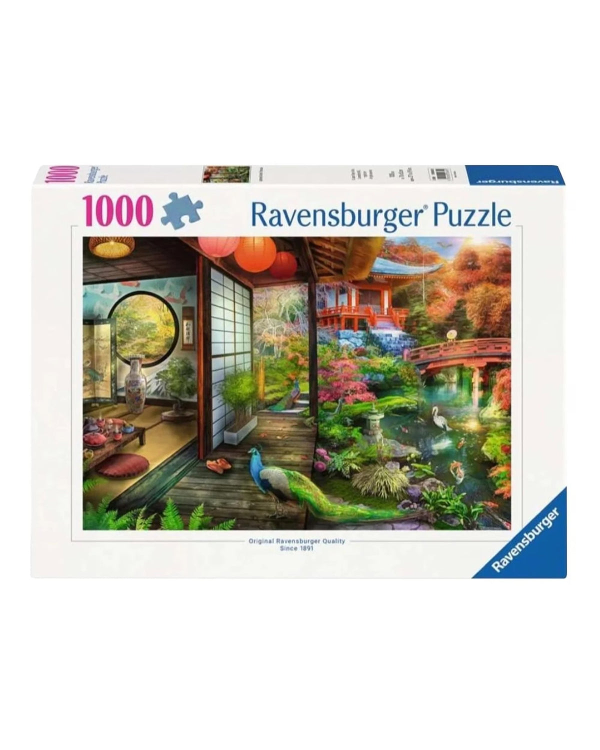 Japanese Garden Teahouse 1000 Piece Puzzle