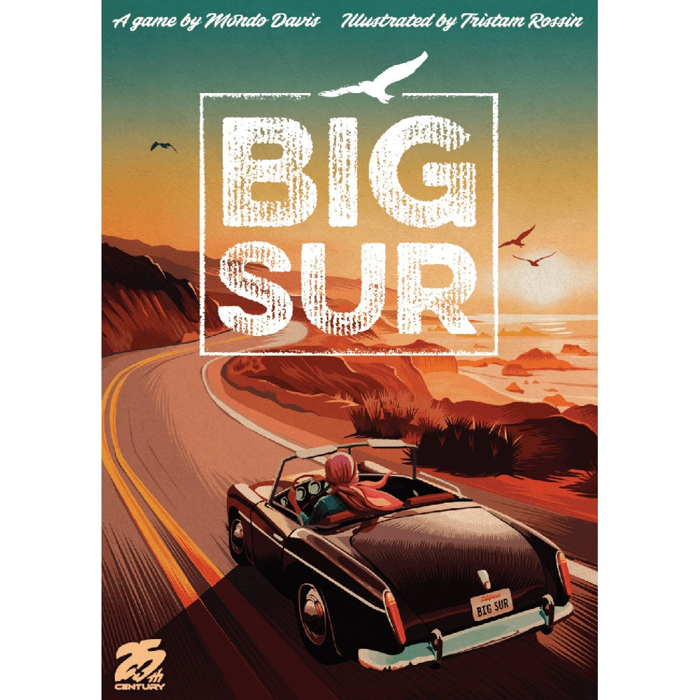 Big Sur board game box