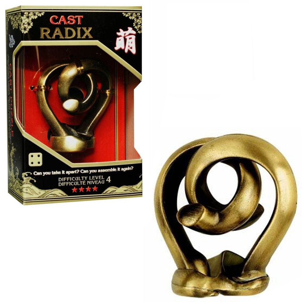Hanayama Cast Puzzle: Radix (Level 5)
