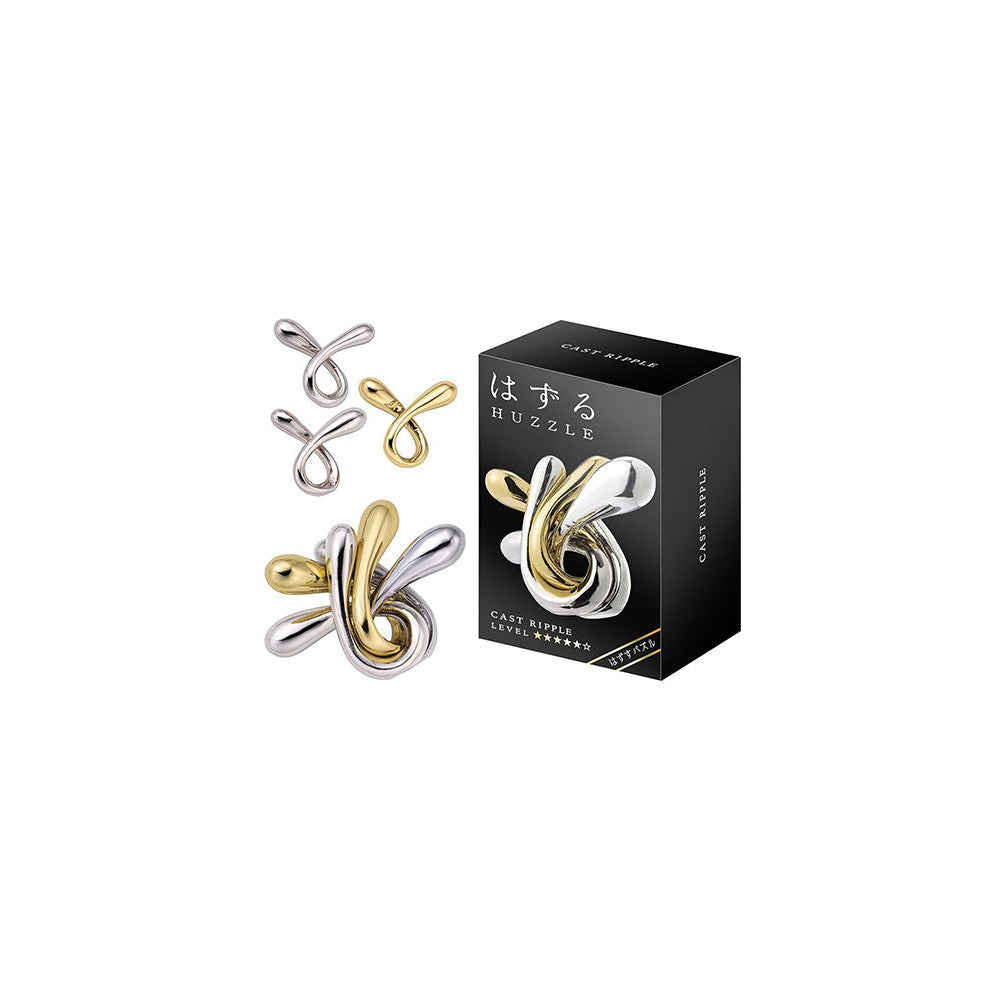 Hanayama Cast Puzzle: Ripple (Level 5)