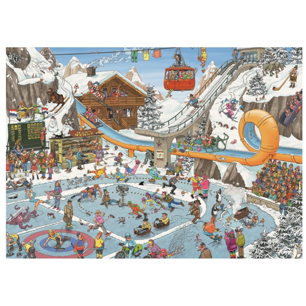 Jan van Haasteren: Winter Games 1000 Piece