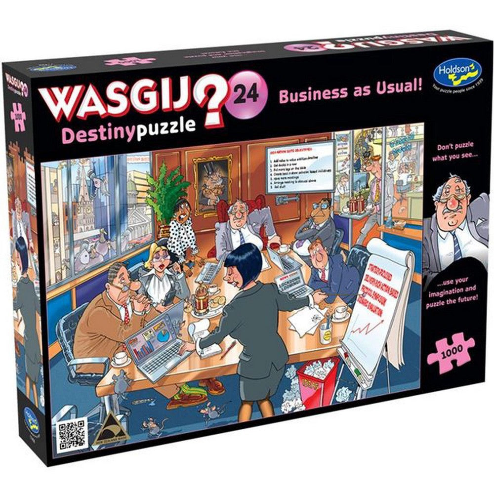 Wasgij Destiny #24: Business 1000 Piece