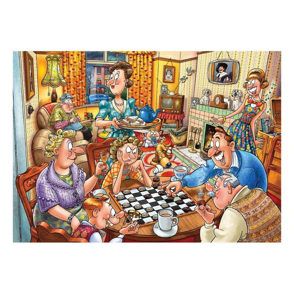 Wasgij Destiny #25: Games Night 1000 Piece