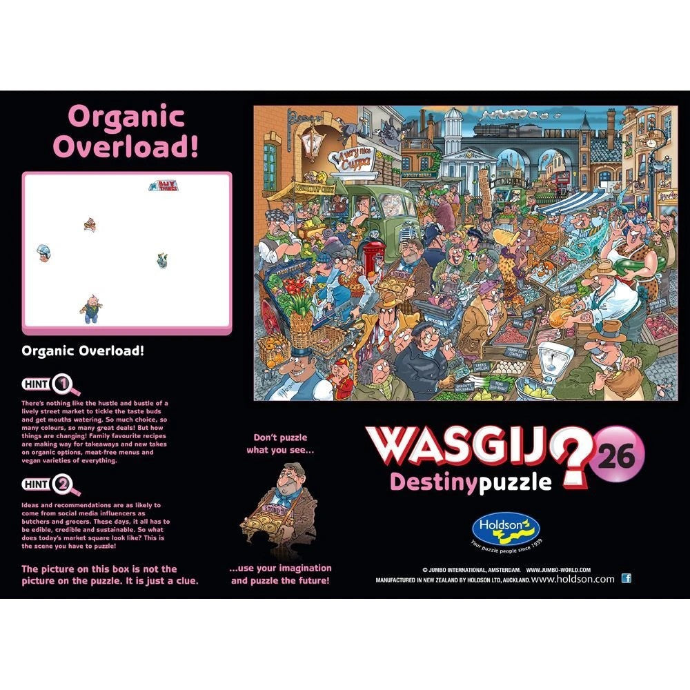 Wasgij Destiny #26: Organic Overload 1000 Piece