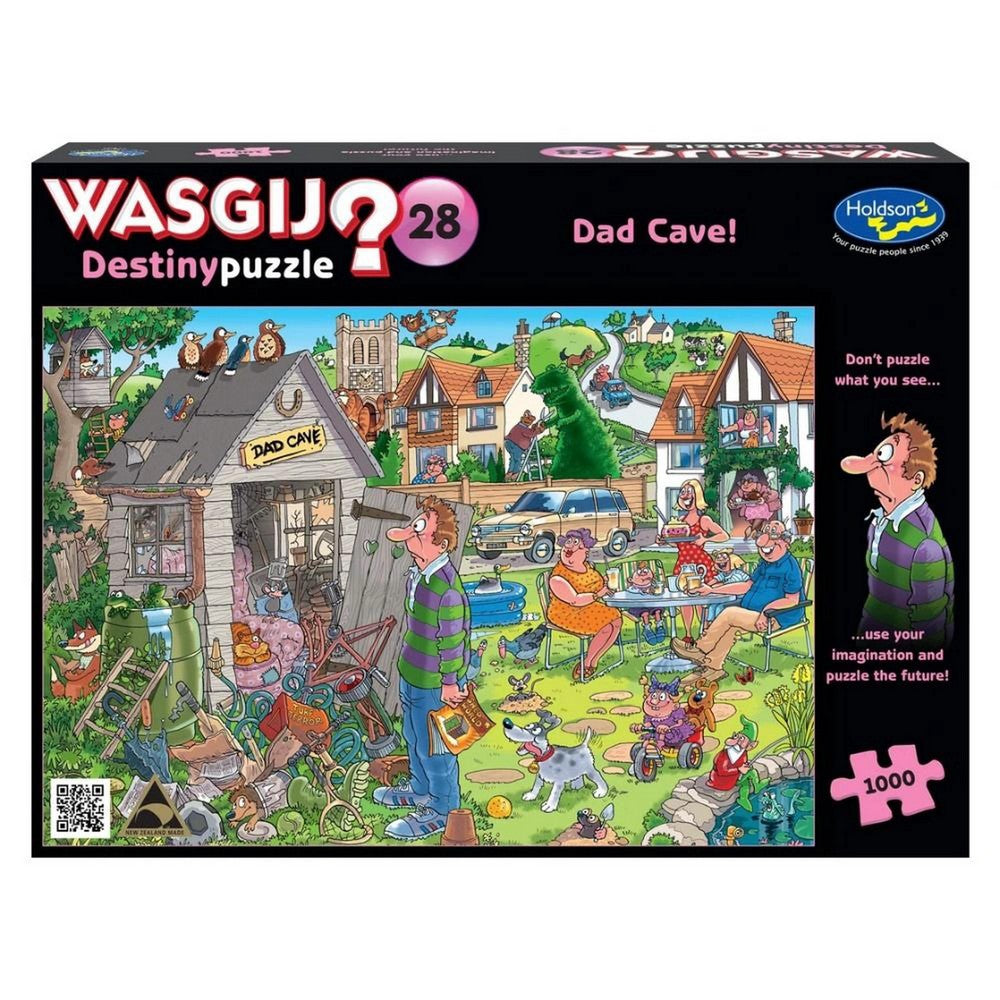 Wasgij Destiny #28: Dad's Cave 1000 Piece