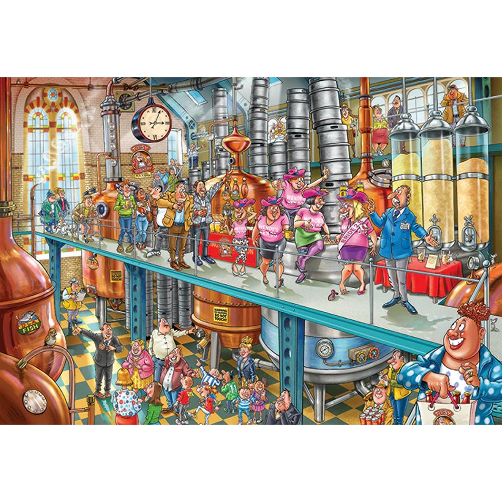 Wasgij Mystery #21 1000 Piece Jigsaw Puzzle