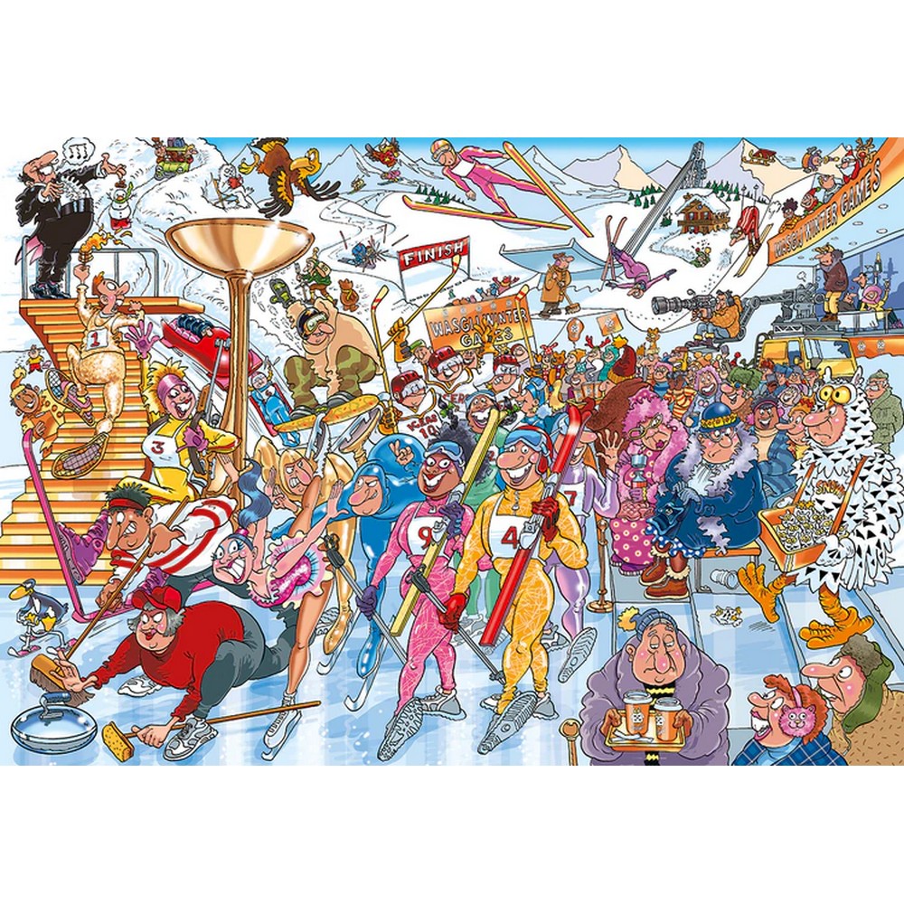 Wasgij Mystery #22: Winter Game 1000 Piece