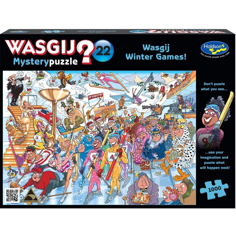 Wasgij Mystery #22: Winter Game 1000 Piece