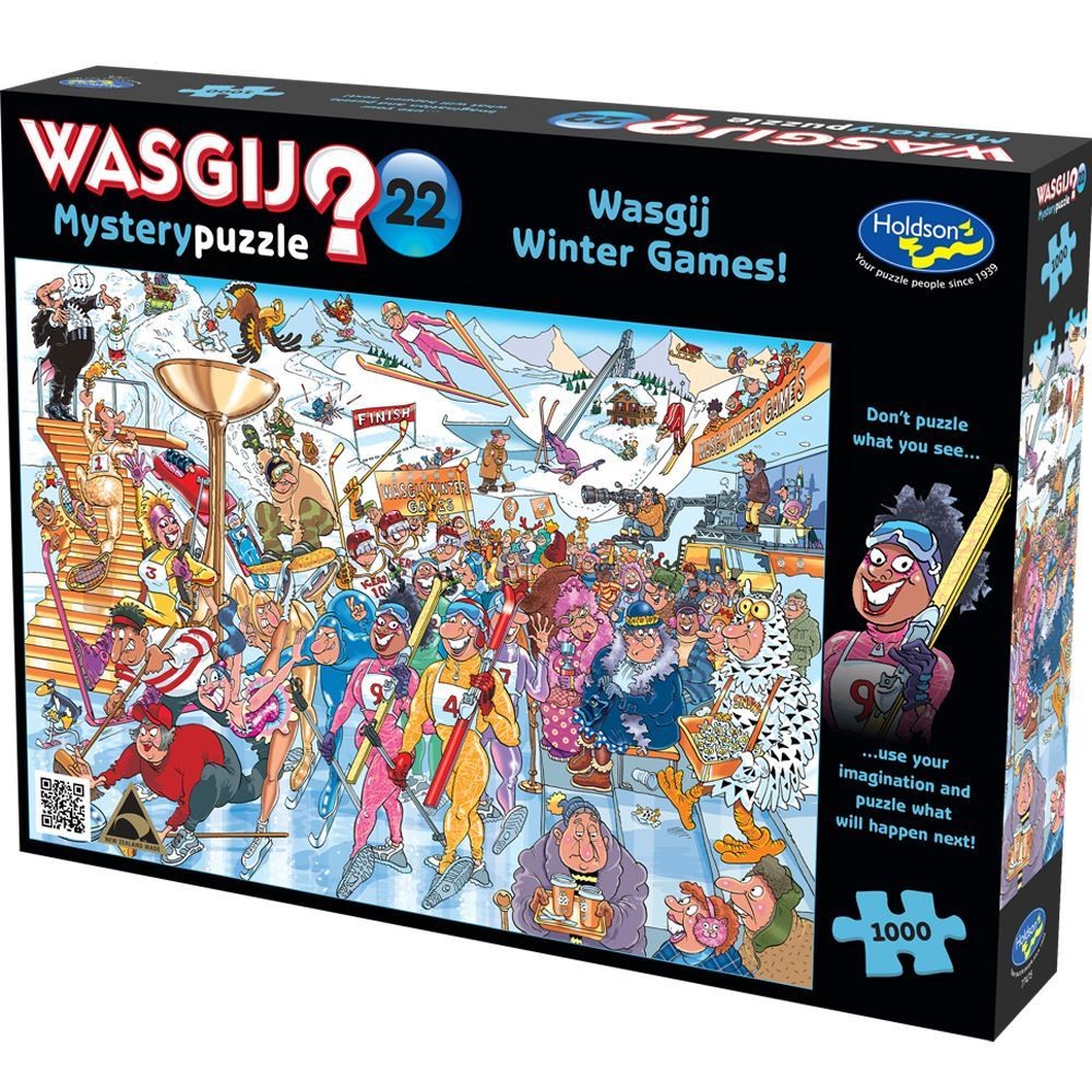 Wasgij Mystery #22: Winter Game 1000 Piece