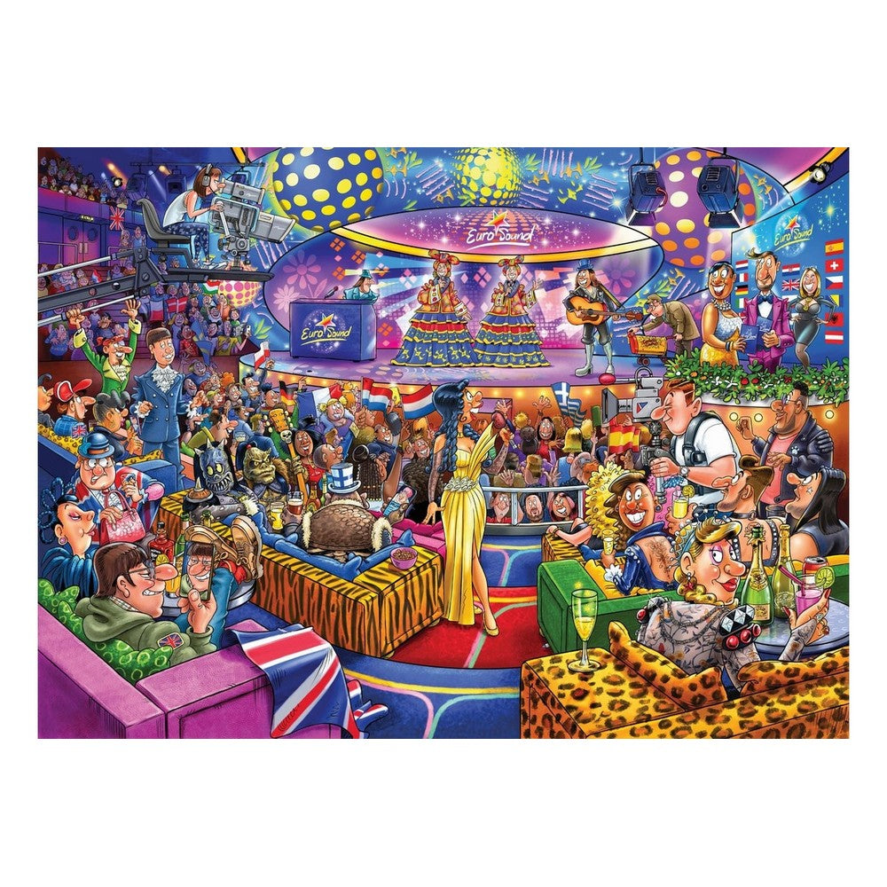 Wasgij Mystery #25: Eurosound! 1000 Piece