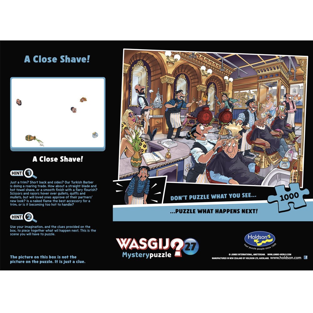 Wasgij Mystery #27: Close Shave 1000 Piece