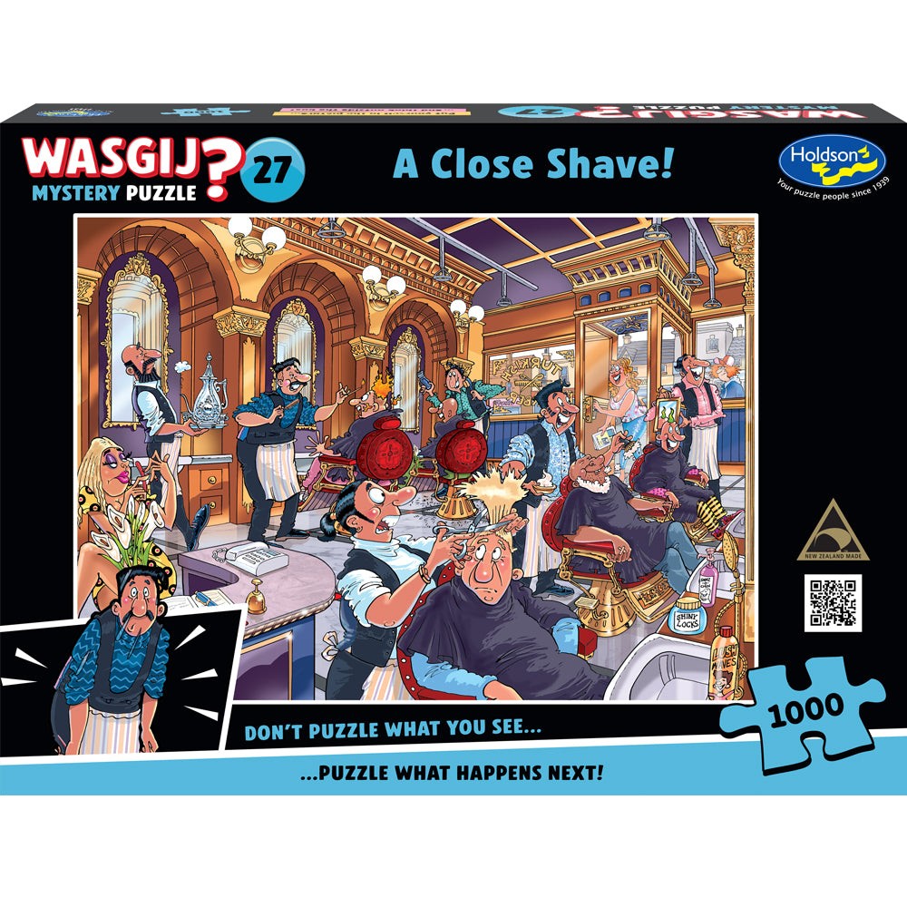 Wasgij Mystery #27: Close Shave 1000 Piece