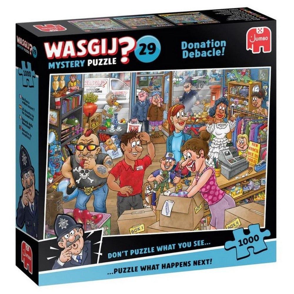 Wasgij Mystery #29: Donation Debuckle 1000 Piece