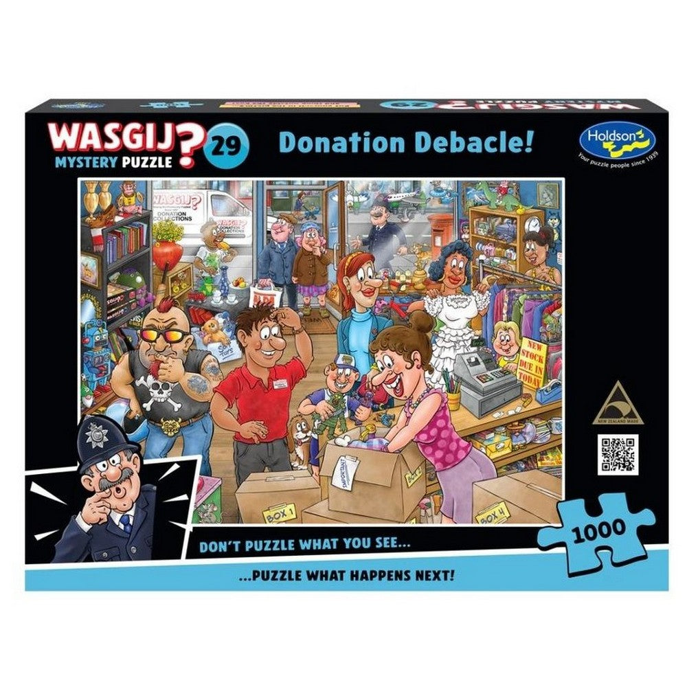 Wasgij Mystery #29: Donation Debuckle 1000 Piece