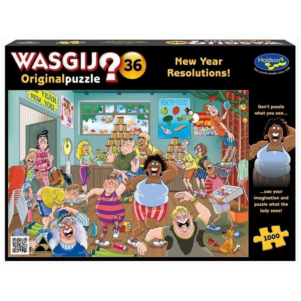 Wasgij Original #36: New Year 1000 Piece