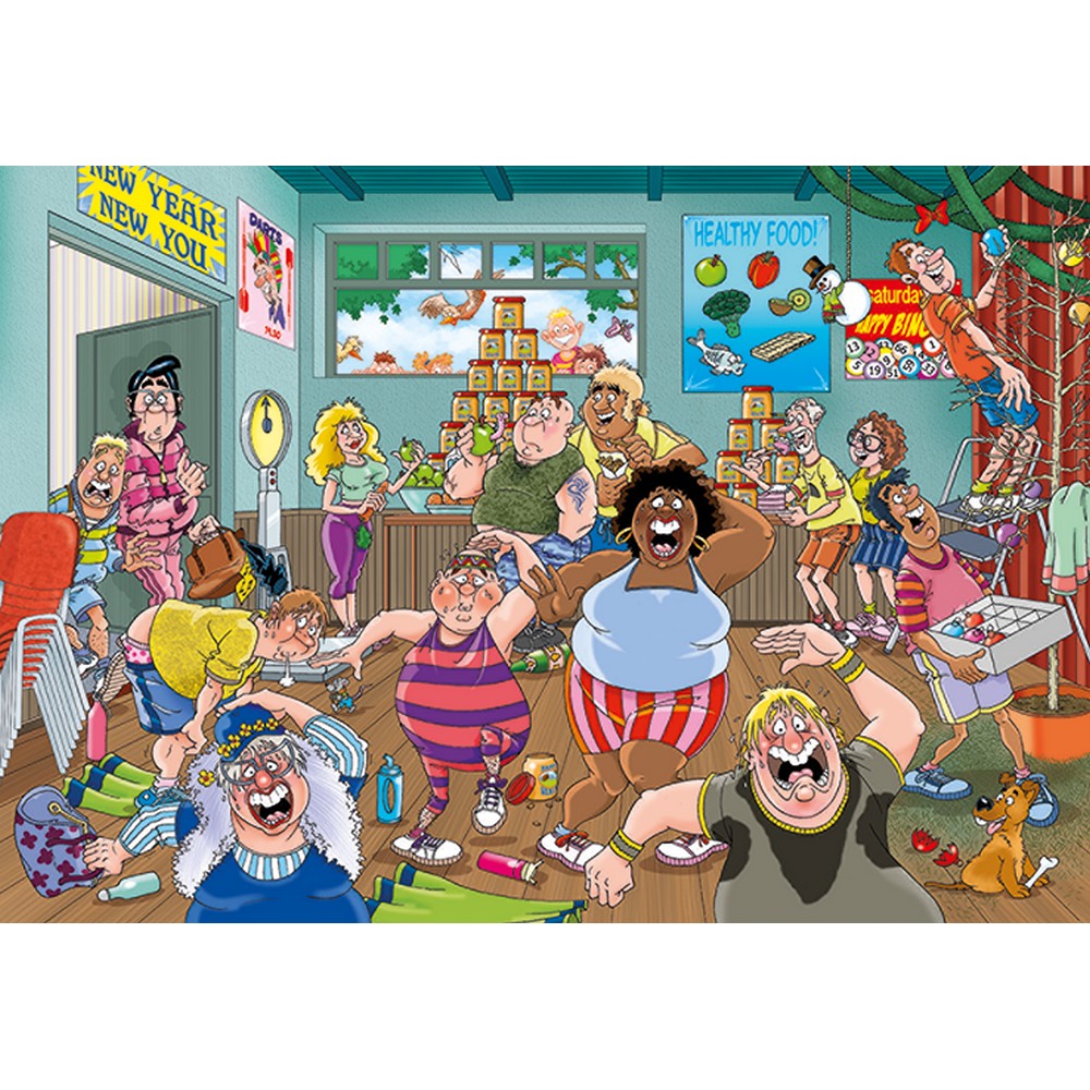 Wasgij Original #36: New Year 1000 Piece