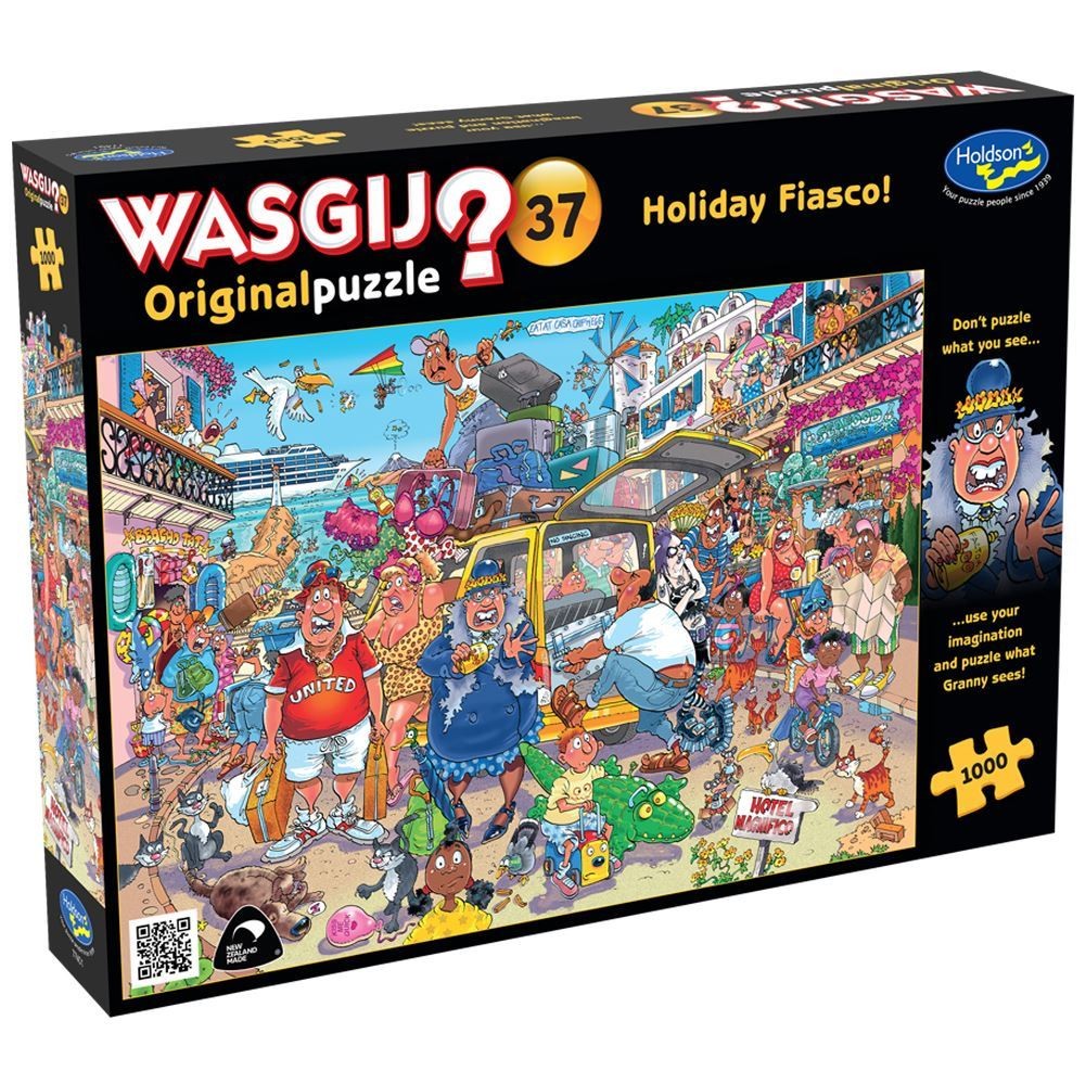 Wasgij Original #37: Holiday Fiasco 1000 Piece