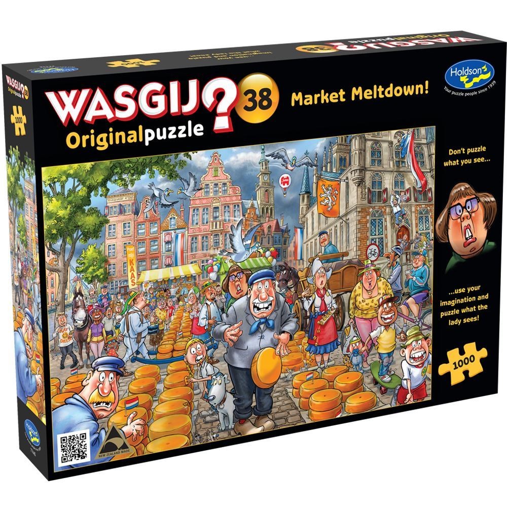 Wasgij Original #38: Market Meltdown 1000 Piece