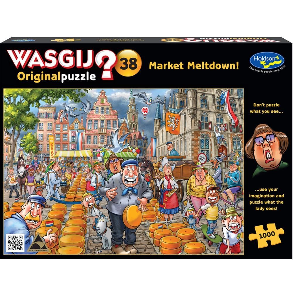 Wasgij Original #38: Market Meltdown 1000 Piece