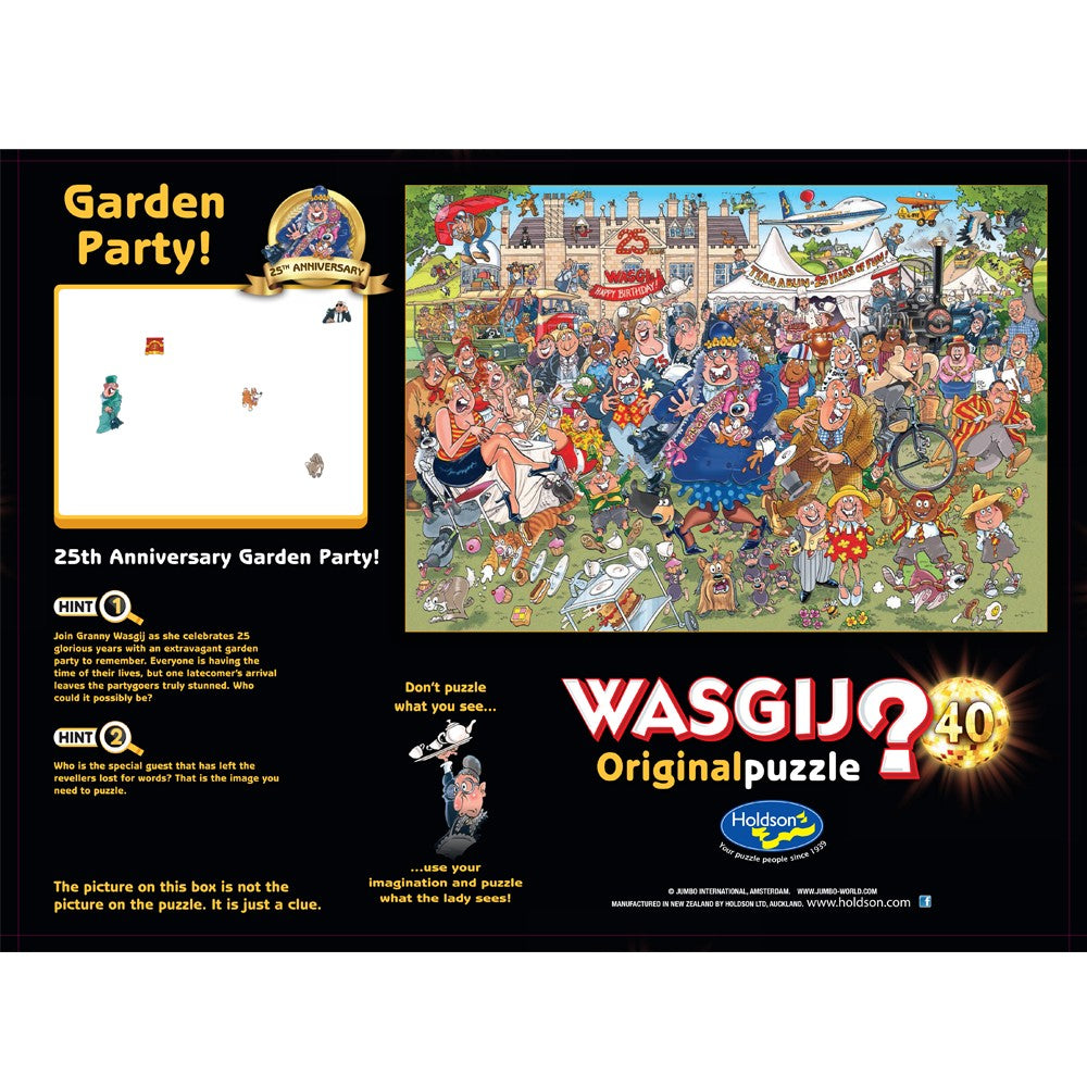 Wasgij Original #40: Garden Party 1000 Piece