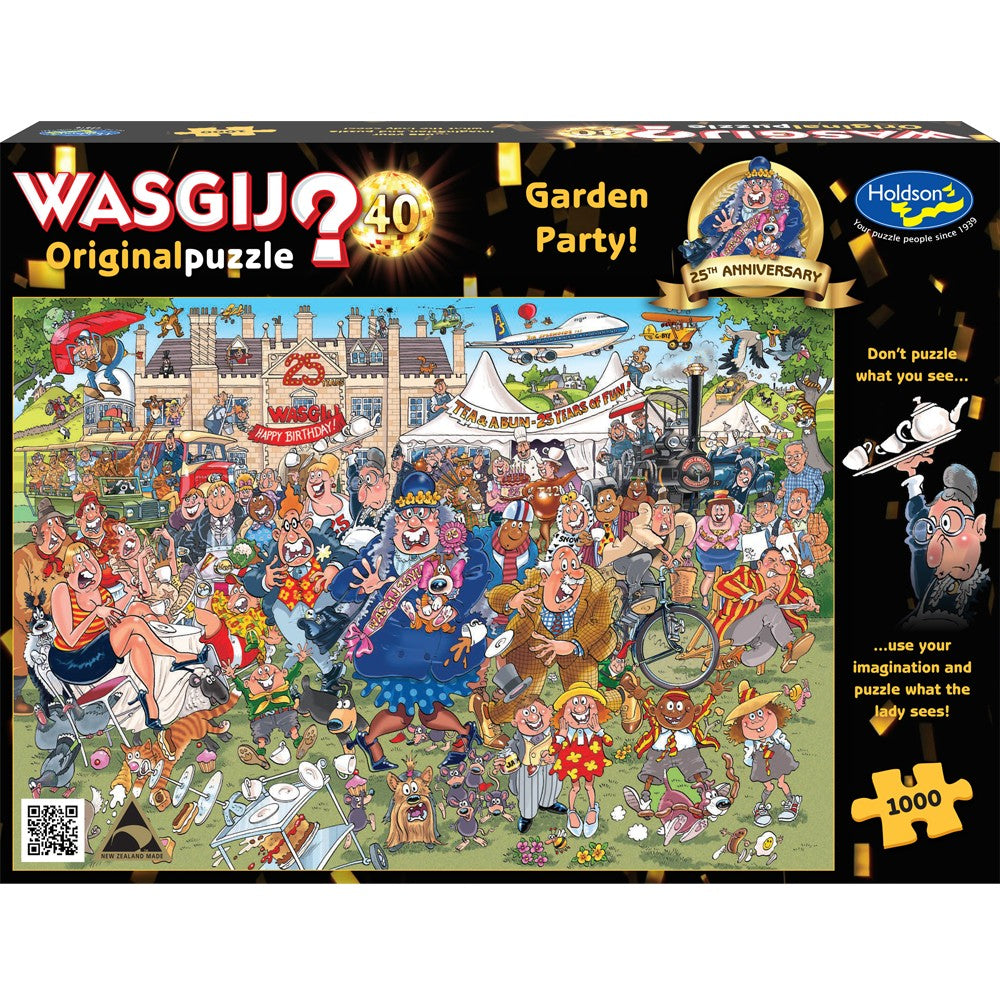 Wasgij Original #40: Garden Party 1000 Piece