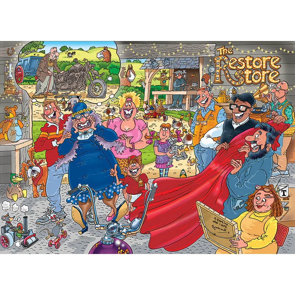 Wasgij Original #41: The Restore Store 1000 Piece