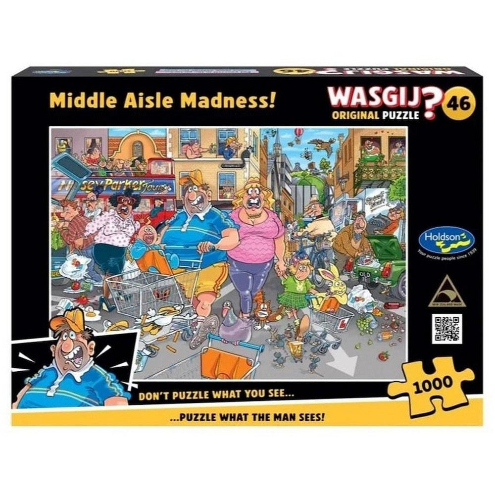 Wasgij Original #46: Middle Aisle Madness 1000 Piece