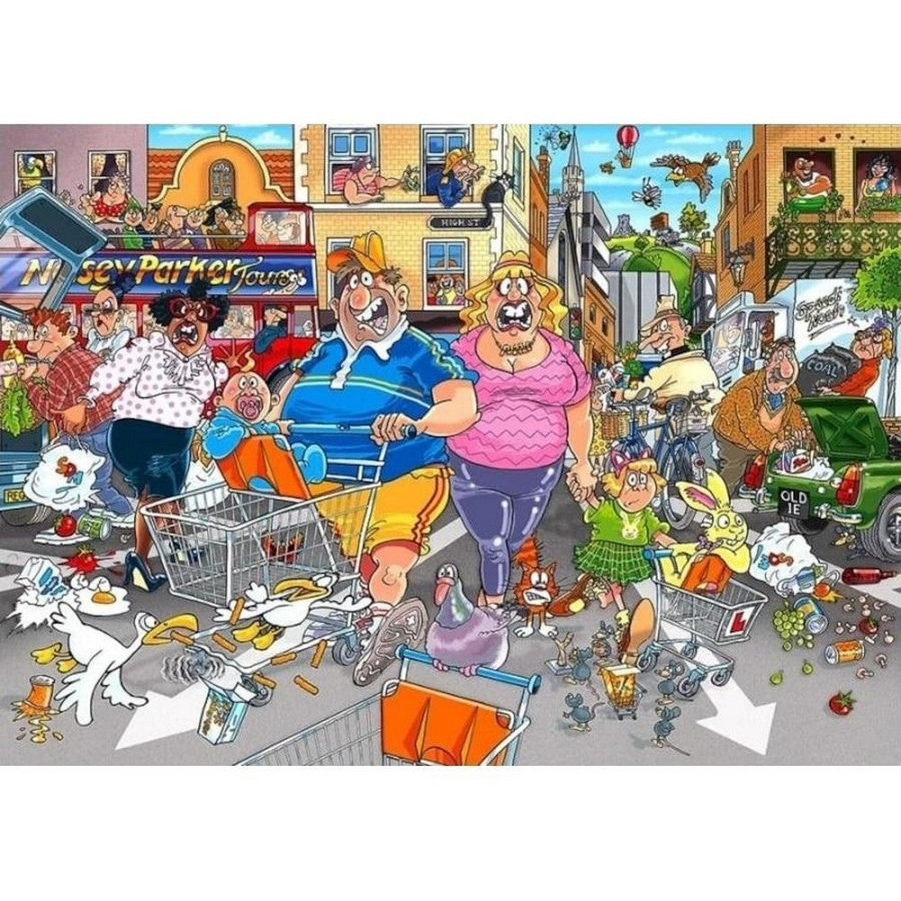 Wasgij Original #46: Middle Aisle Madness 1000 Piece