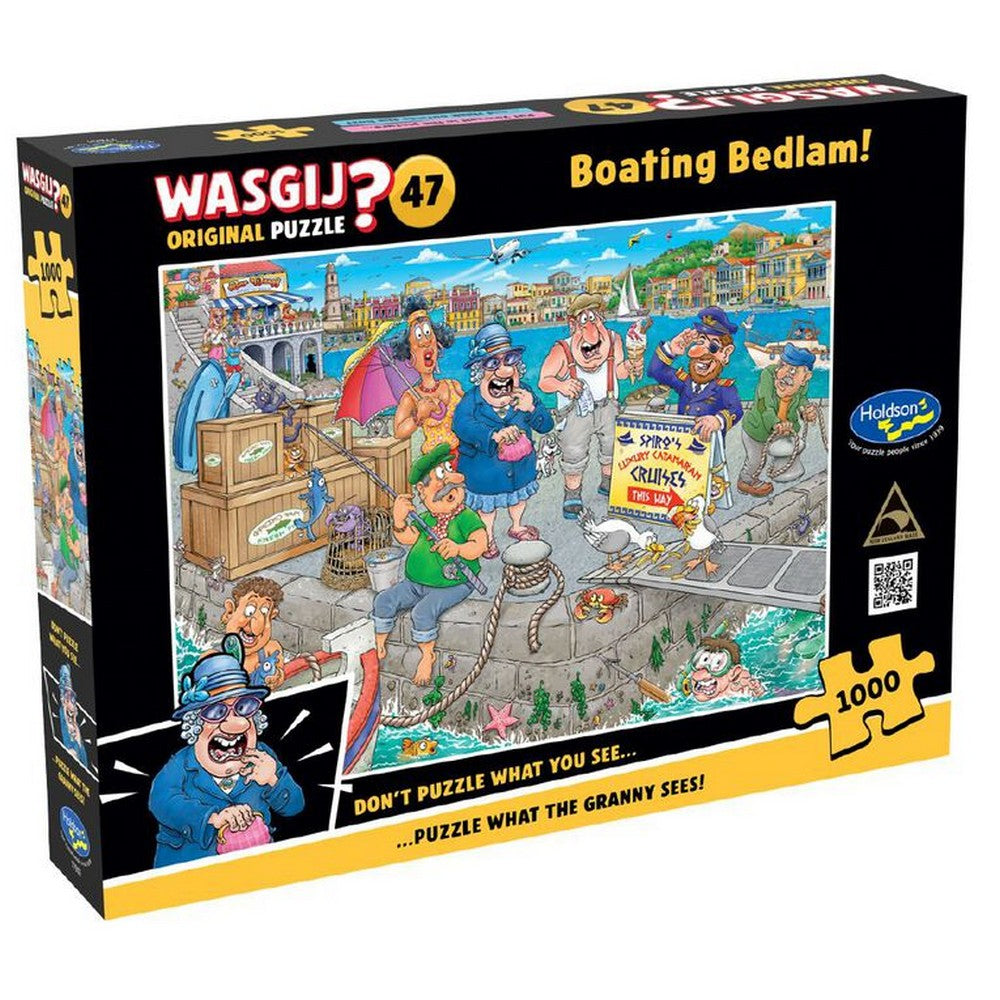 Wasgij Original #47: Boating Bedlam! 1000 Piece