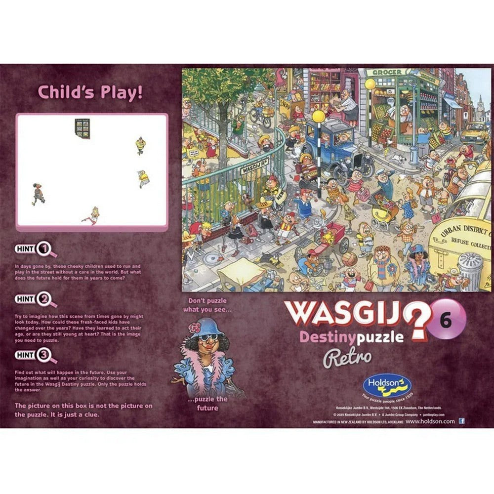 Wasgij:Retro Destiny 6 500Pxl