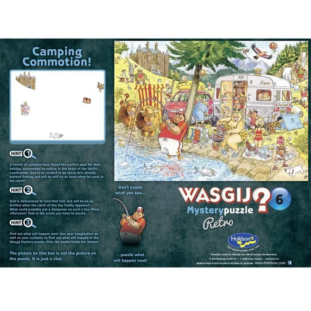 Wasgij: Retro Mystery - #06 - 500xl pc