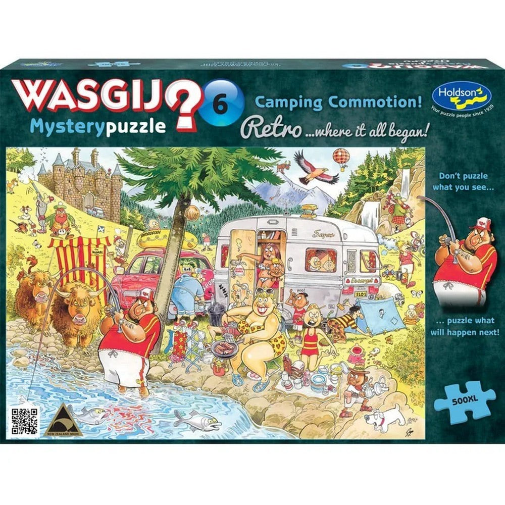 Wasgij: Retro Mystery - #06 - 500xl pc