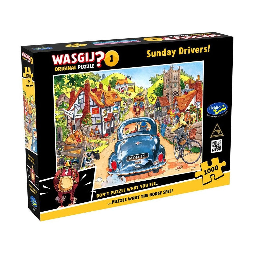 Wasgij Retro Original #1: Sunday Drivers 1000 Piece