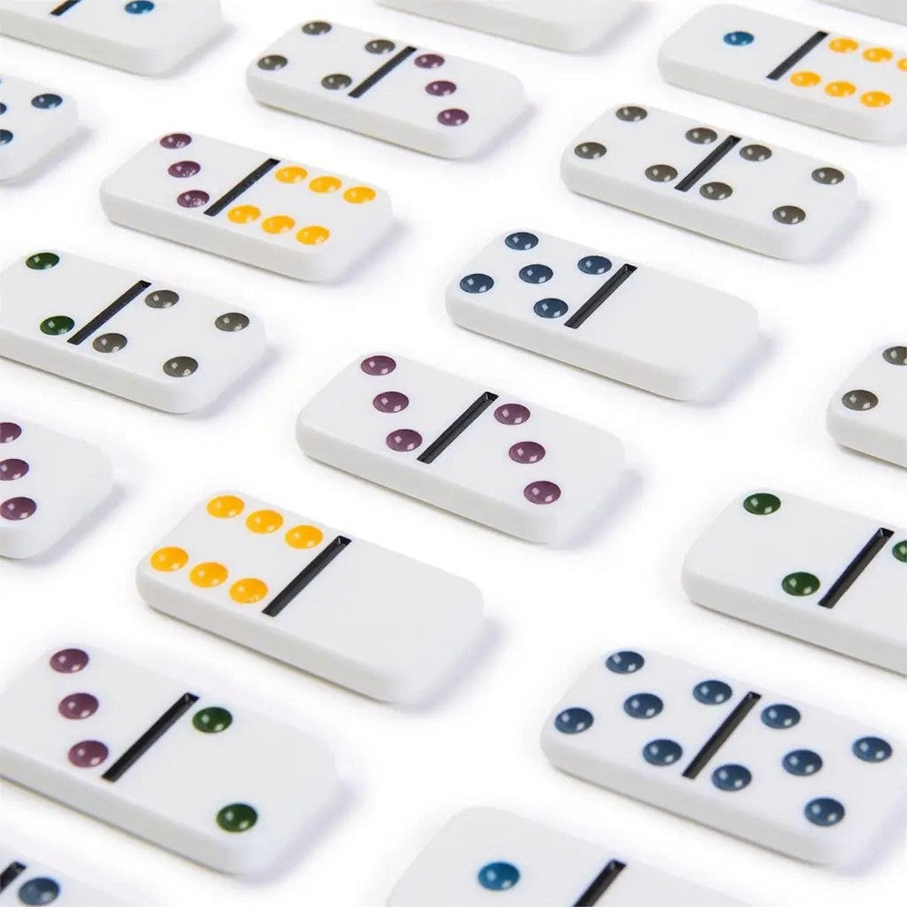 Cardinal - Dominoes;D6 Coloured (New Version)