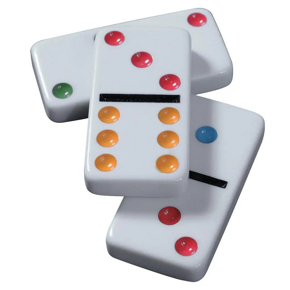 Cardinal - Dominoes;D6 Coloured (New Version)