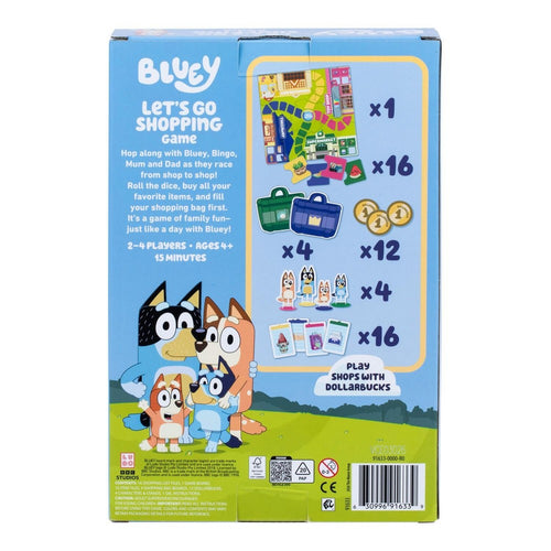 Bluey: Let's Go Shopping Game