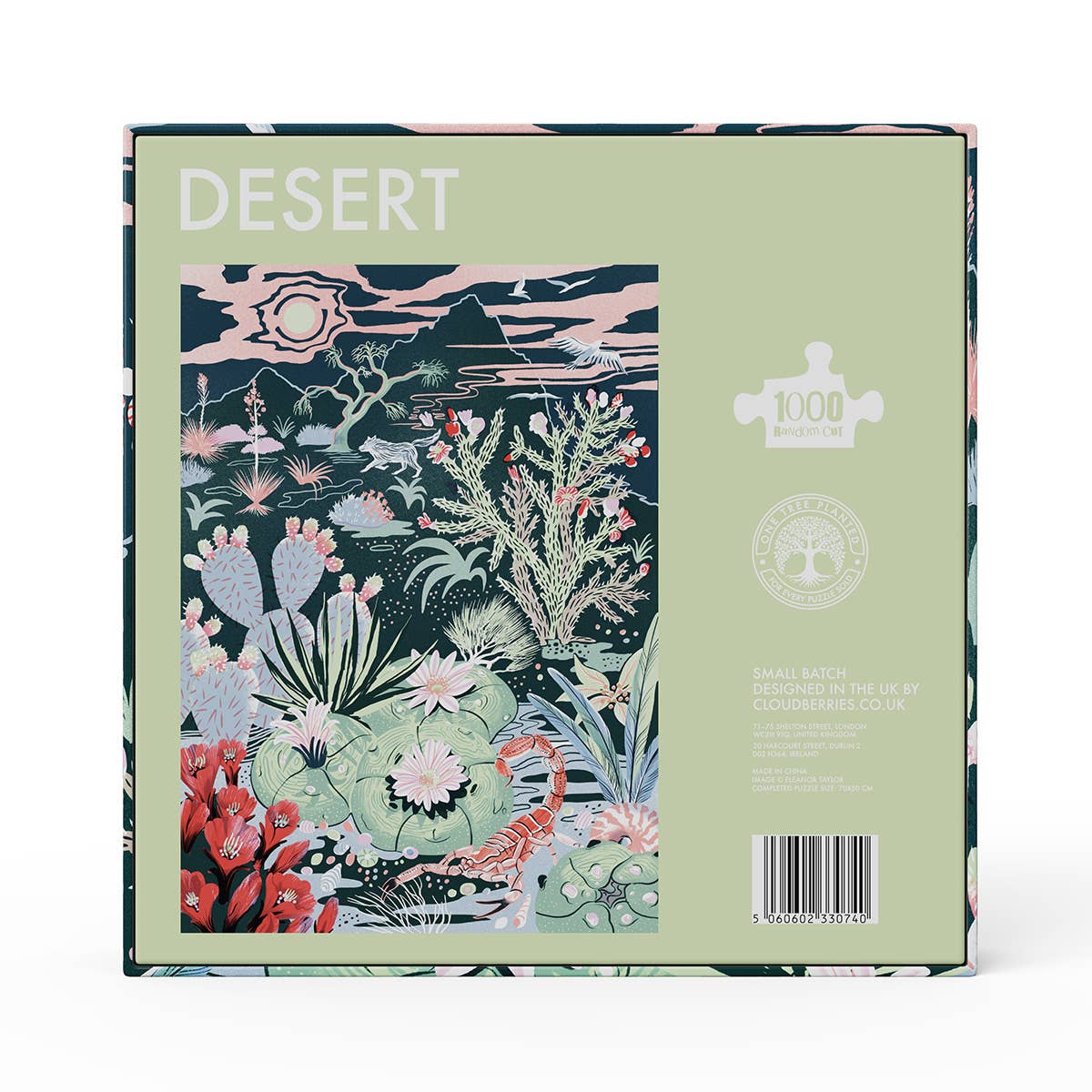 Desert 1000 Piece Random Cut Jigsaw Puzzle for Adults