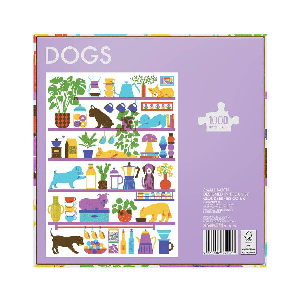 Dogs 1000 Piece Puzzle (Small Batch)