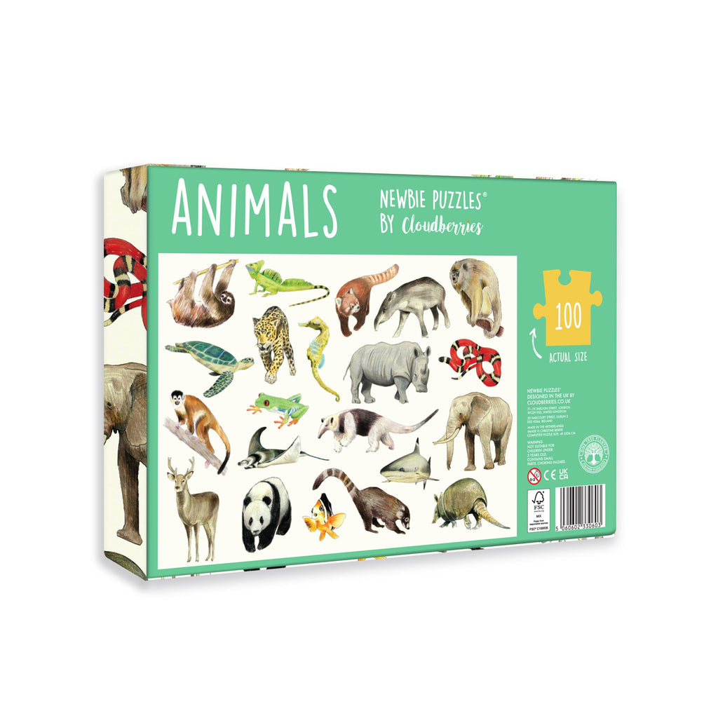 Animals 100 Piece Jigsaw Puzzles for Kids