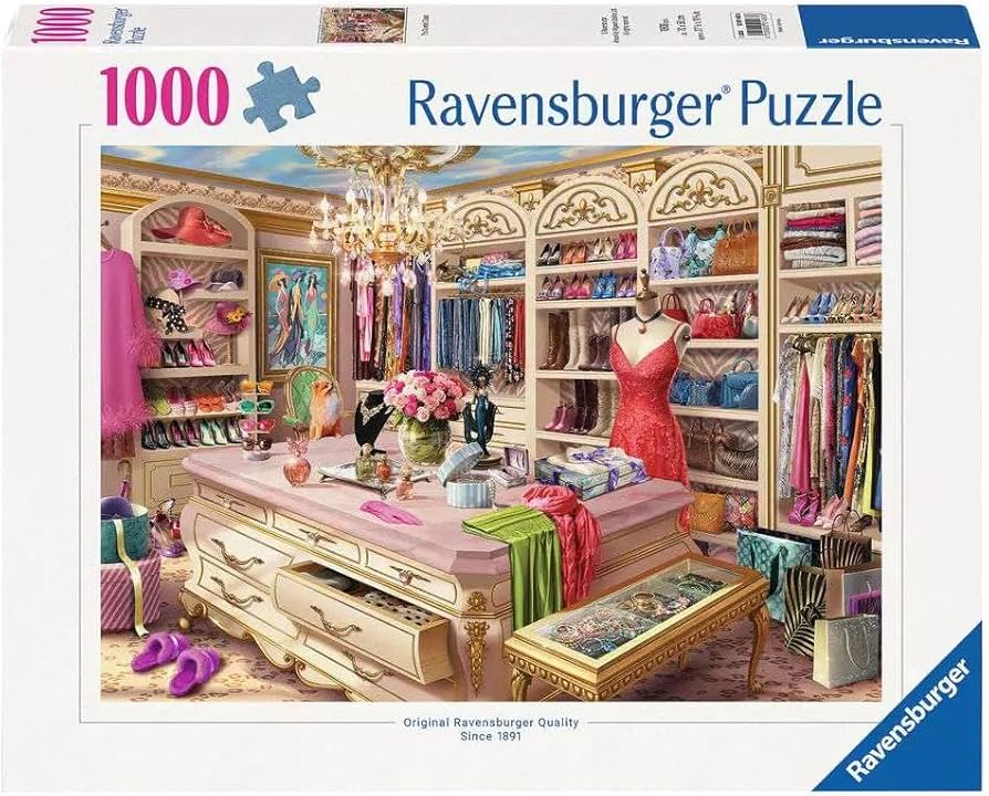 The Coveted Closet 1000 Piece Puzzle