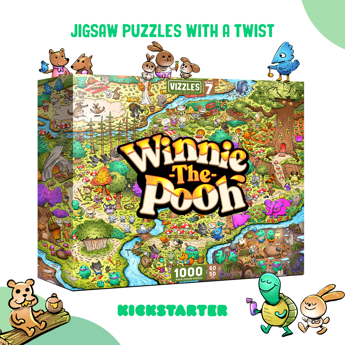 Winnie-the-Pooh 1000 Piece Jigsaw Puzzle