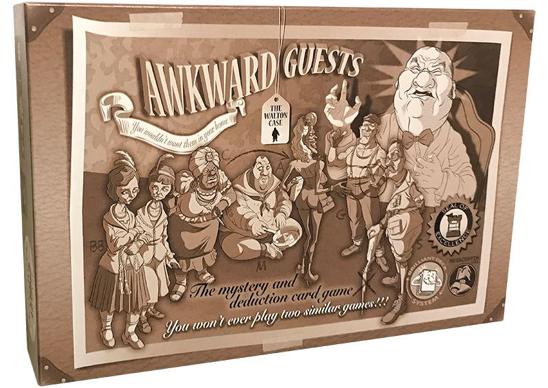 Awkward Guests The Mr Walton Case box