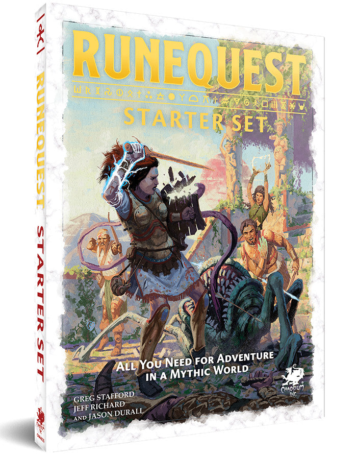RuneQuest Starter Set boxed set front cover