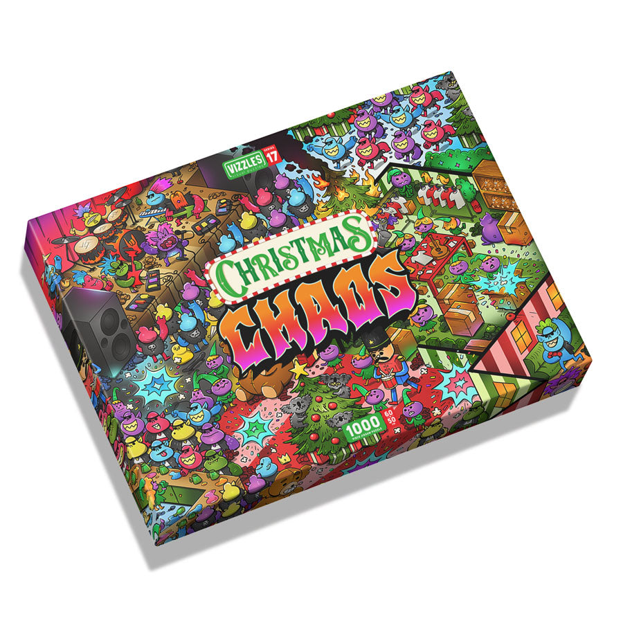 Christmas Chaos 1000 Piece Jigsaw Puzzle