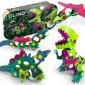 Clixo Dino Adventure Pack magnetic building set