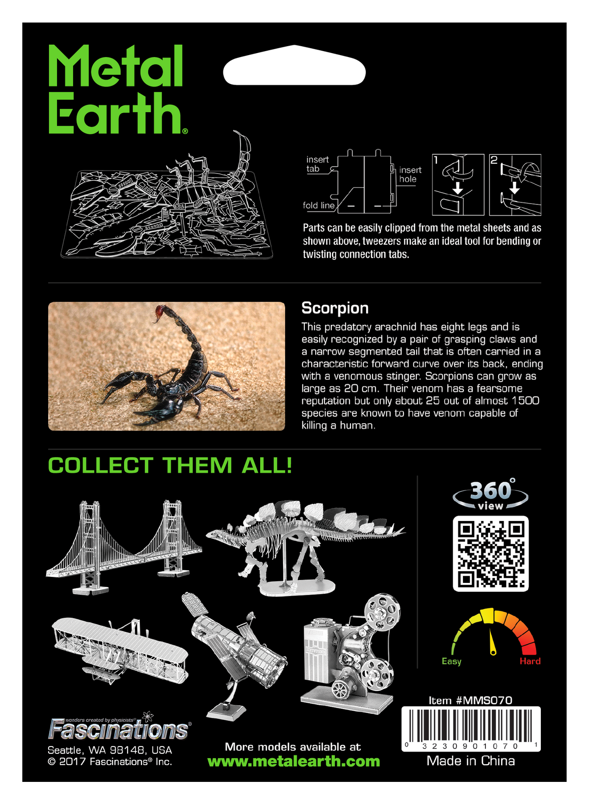 Metal Earth: Scorpion