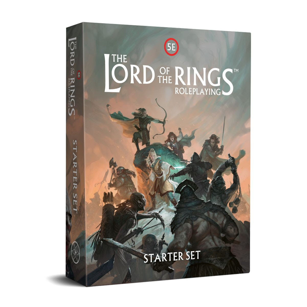 The Lord of the Rings Roleplaying 5E Starter Set box